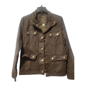 J. Crew Utility Jacket in Olive Green